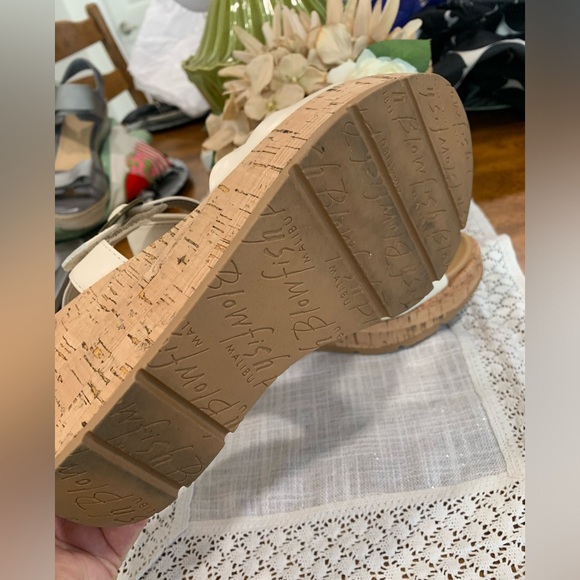 Blowfish Womens Brasha Wedge Sandals Shoes 8 Medium - Picture 10 of 10